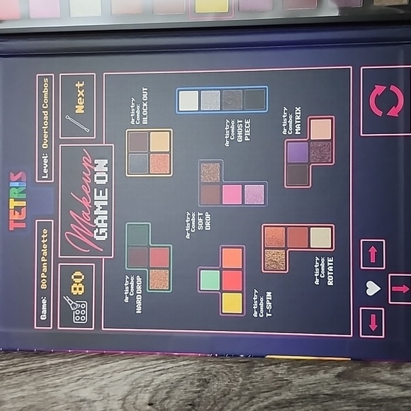 NYX Tetris 80 Pan Palette with Multicolor Design - Picture 3 of 3